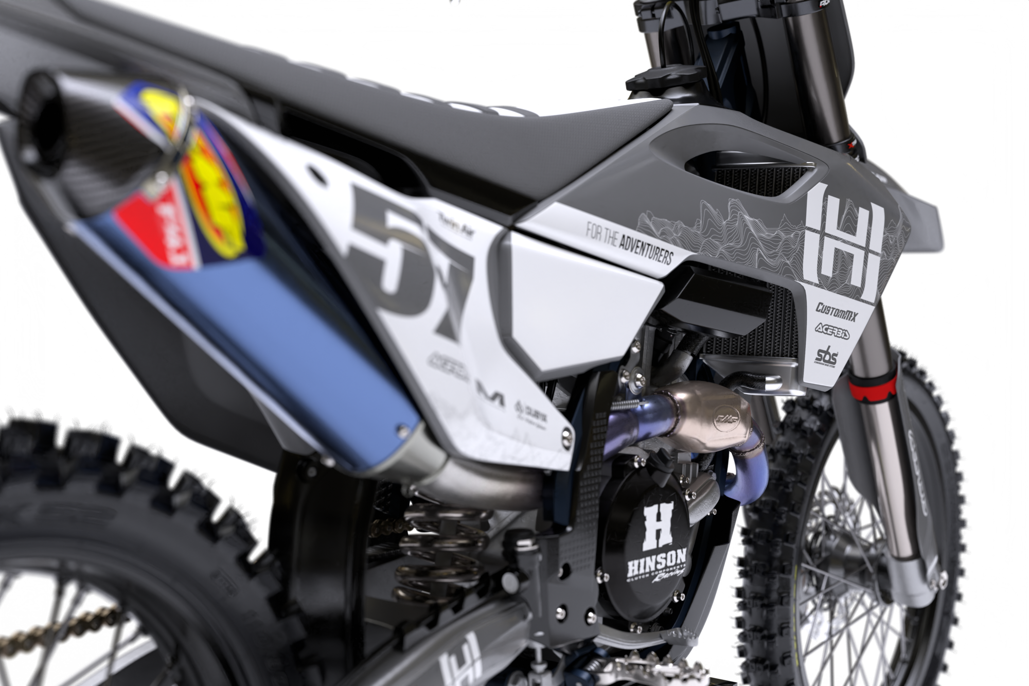 EnduroPro Series - Husqvarna TE / FC / FE / WR / CR / TC Full Graphics Kit - Image 6