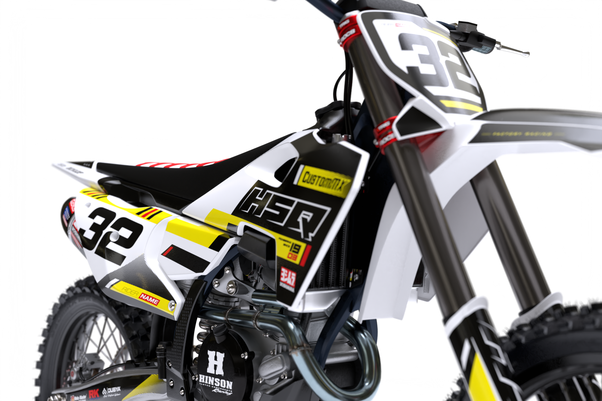Grit Series - Husqvarna TE / FC / FE / WR / CR / TC Full Graphics Kit - Image 6