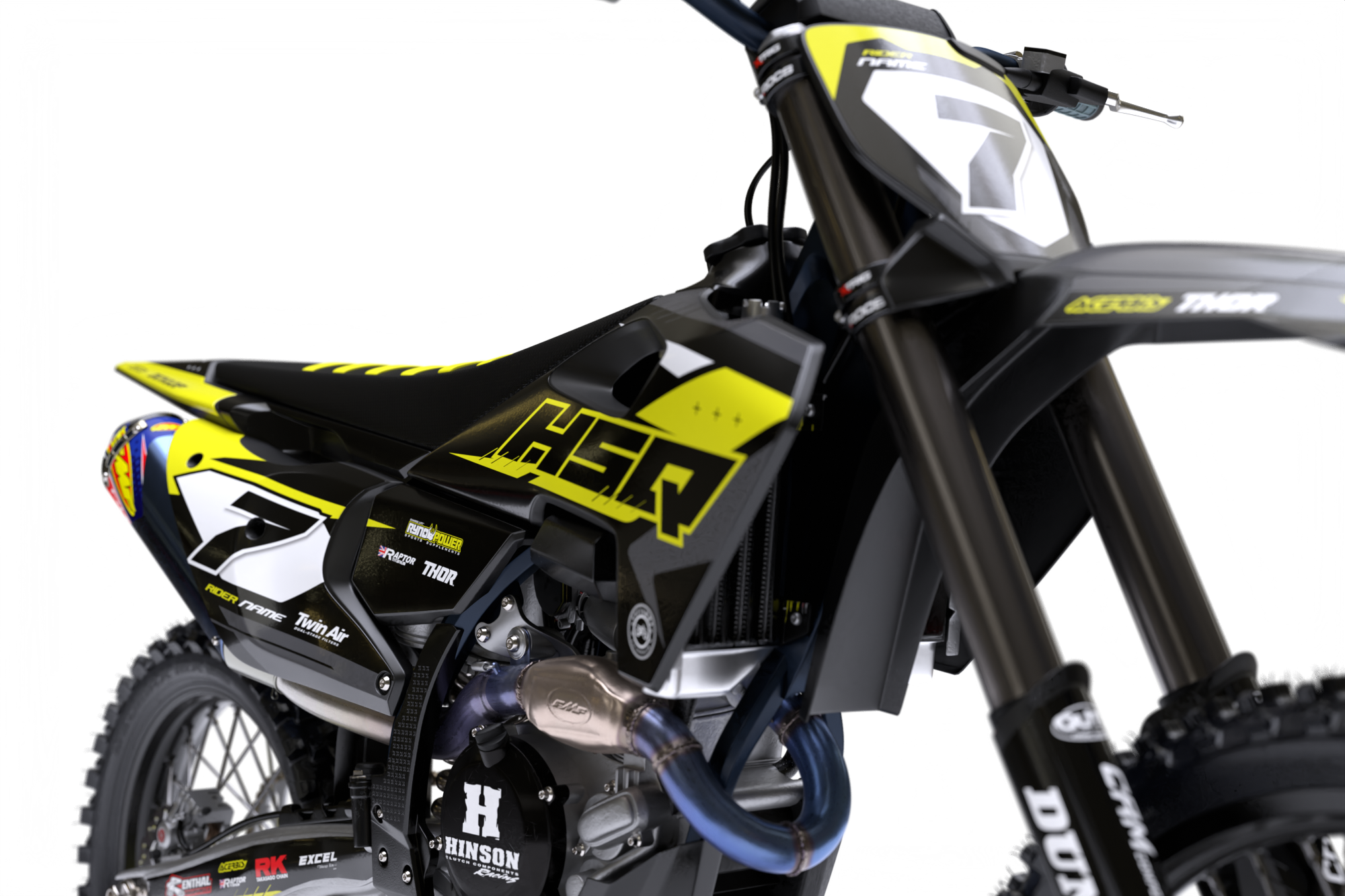Manchester Series - Husqvarna TE / FC / FE / WR / CR / TC Full Graphics Kit - Image 6