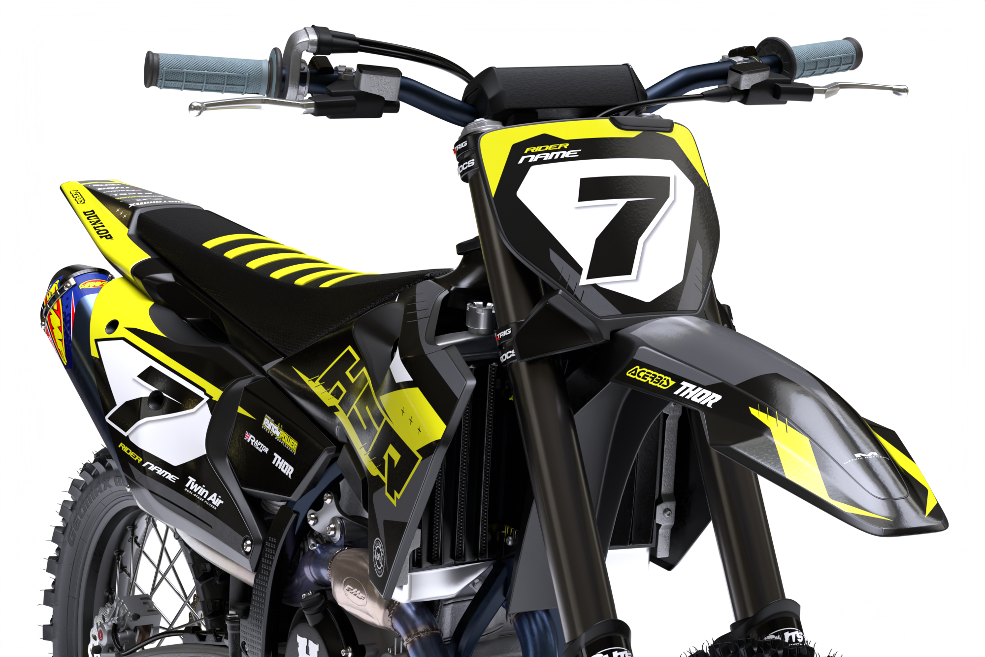 Manchester Series - Husqvarna TE / FC / FE / WR / CR / TC Full Graphics Kit - Image 3