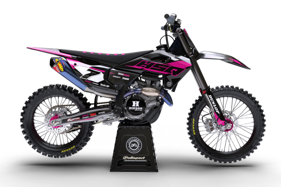 Manchester (Pink) Series - Husqvarna TE / FC / FE / WR / CR / TC Full Graphics Kit