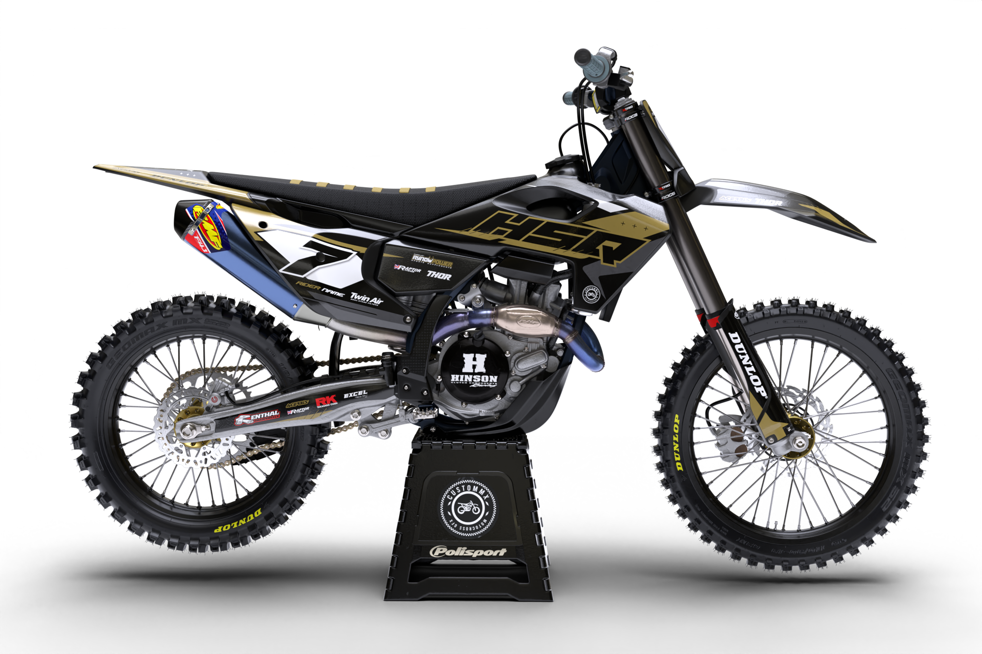 Manchester (Sand) Series - Husqvarna TE / FC / FE / WR / CR / TC Full Graphics Kit