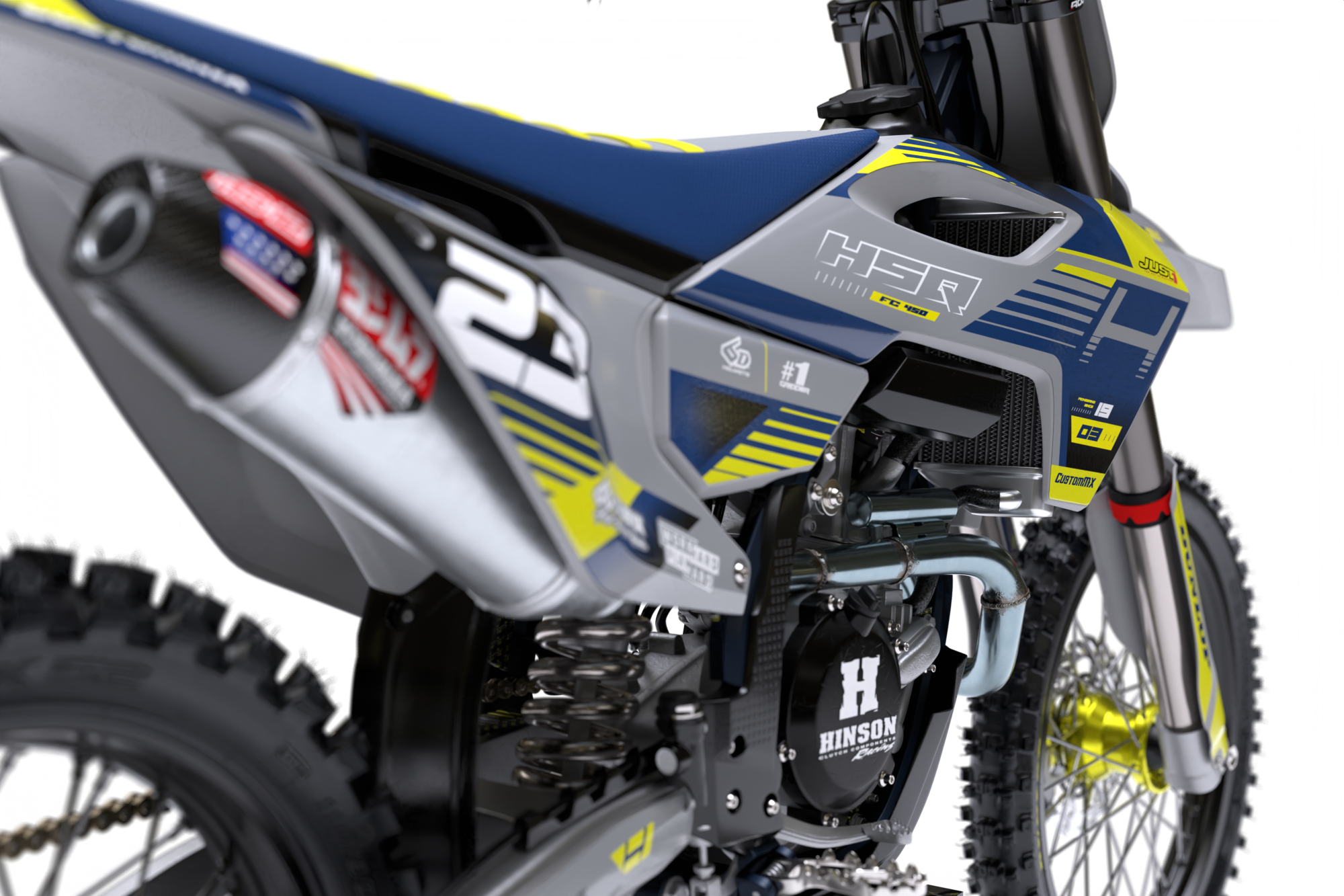 Sky Series - Husqvarna TE / FC / FE / WR / CR / TC Full Graphics Kit - Image 5