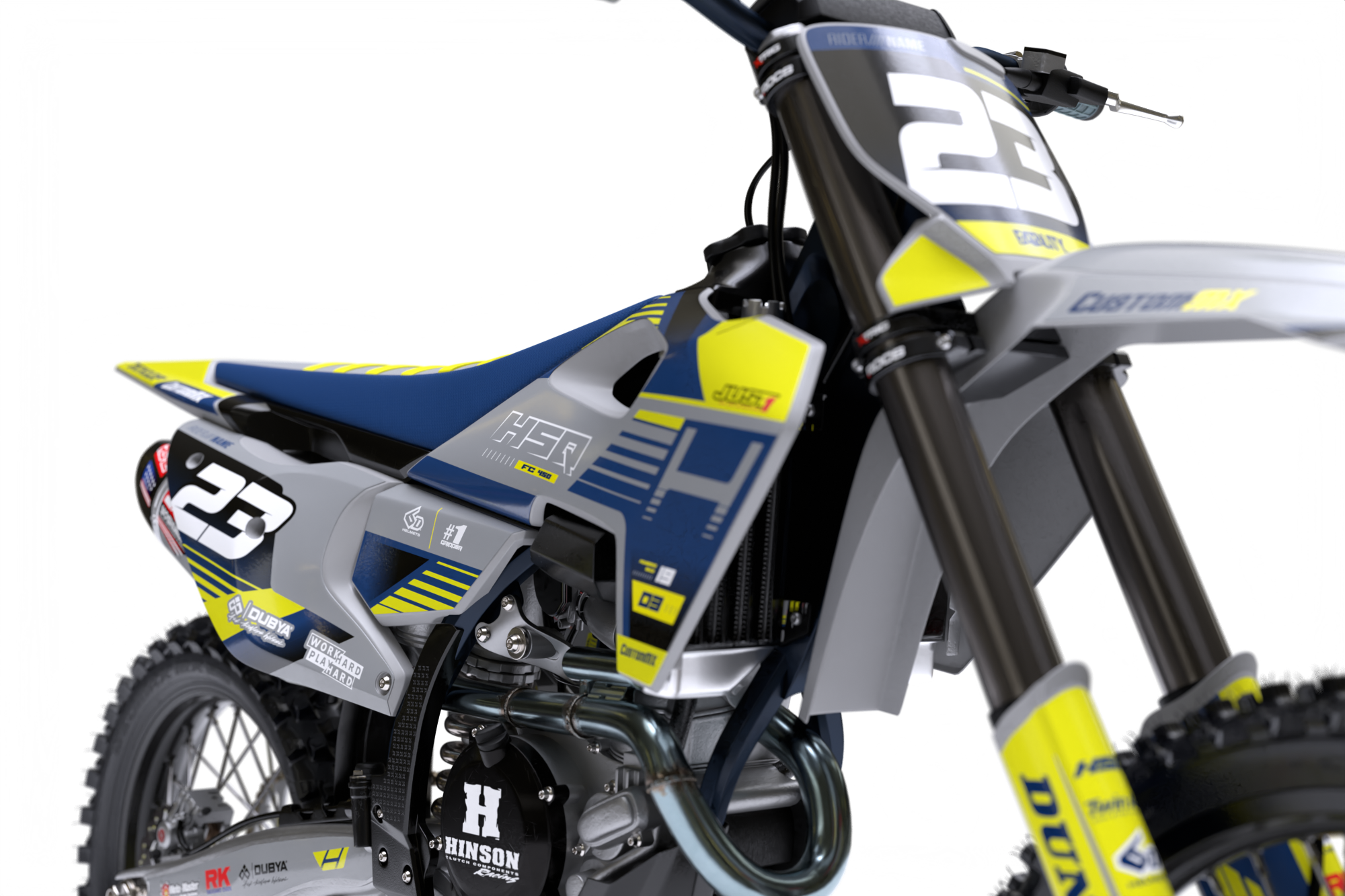 Sky Series - Husqvarna TE / FC / FE / WR / CR / TC Full Graphics Kit - Image 6
