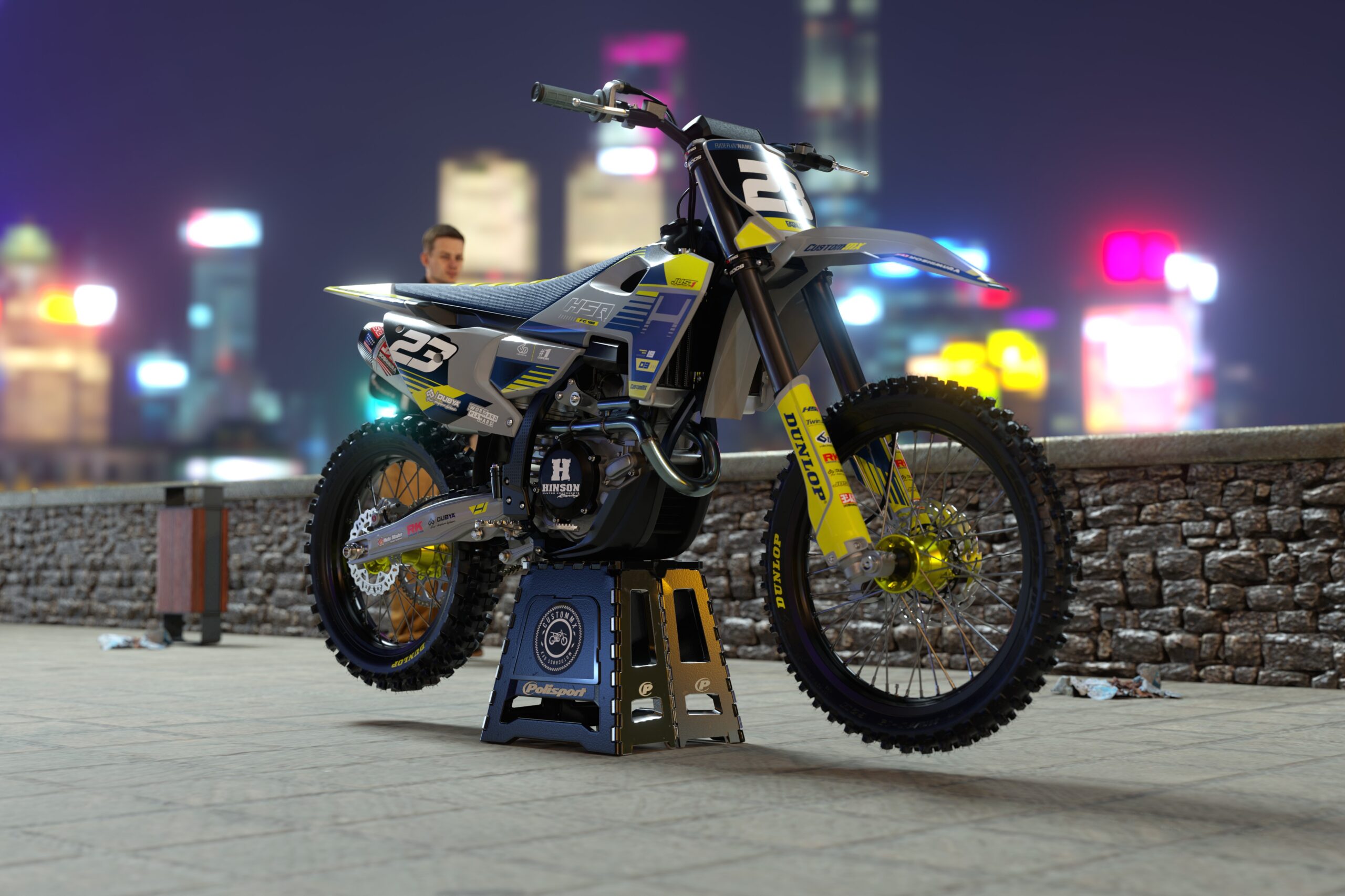 Sky Series - Husqvarna TE / FC / FE / WR / CR / TC Full Graphics Kit - Image 2