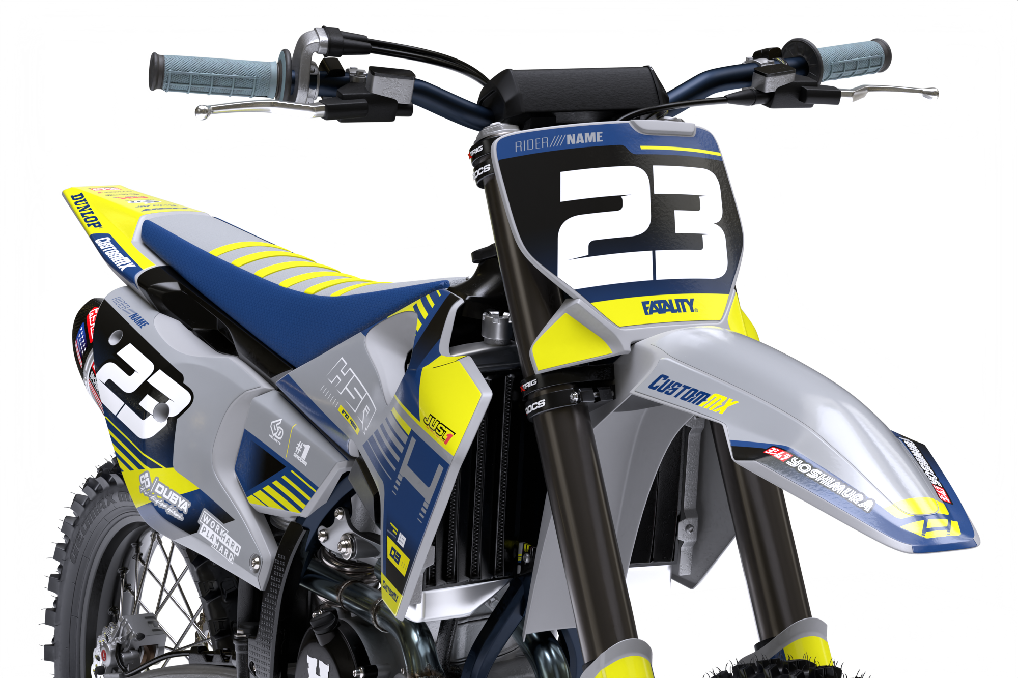 Sky Series - Husqvarna TE / FC / FE / WR / CR / TC Full Graphics Kit - Image 3