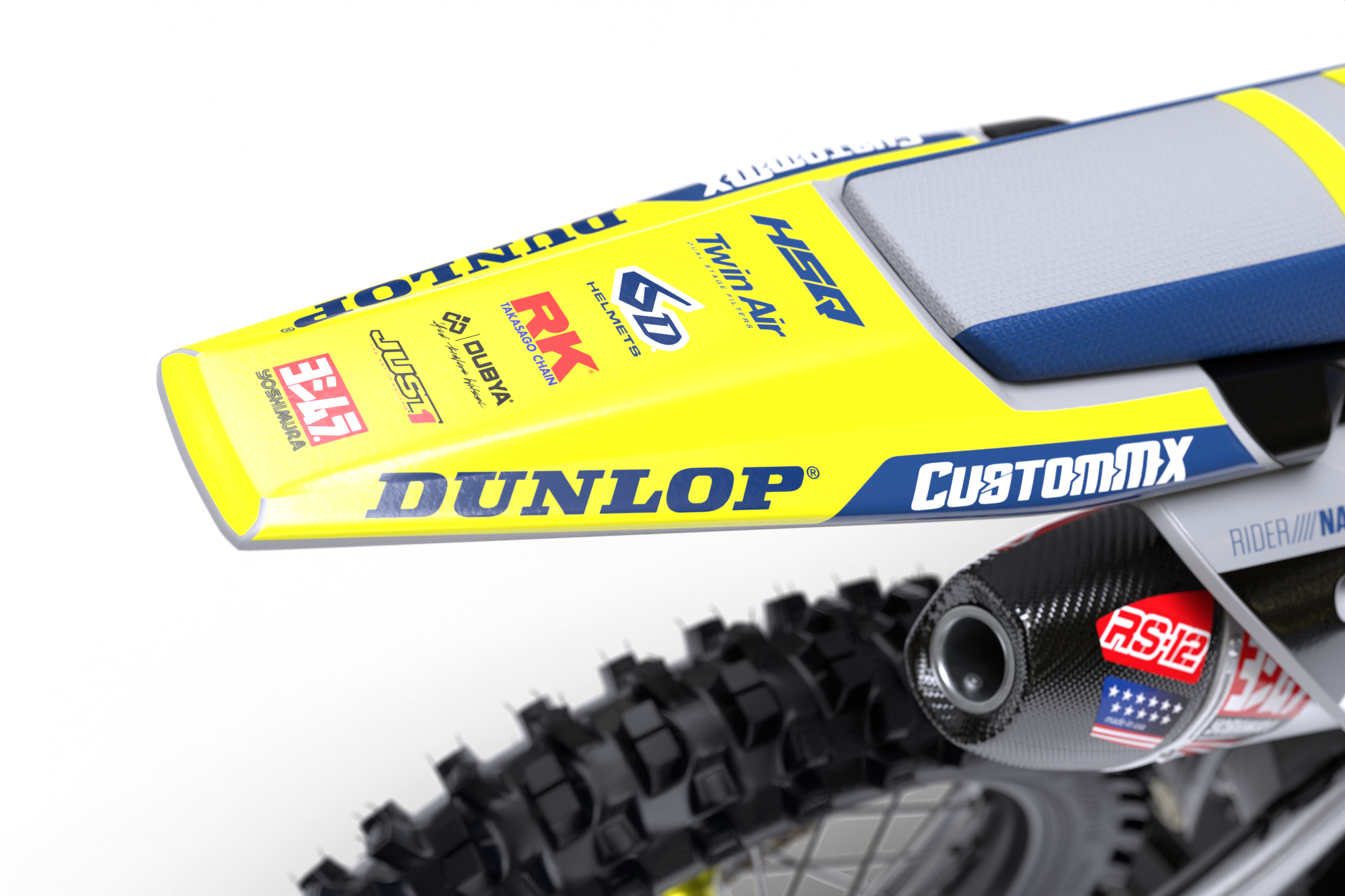 Sky Series - Husqvarna TE / FC / FE / WR / CR / TC Full Graphics Kit - Image 4
