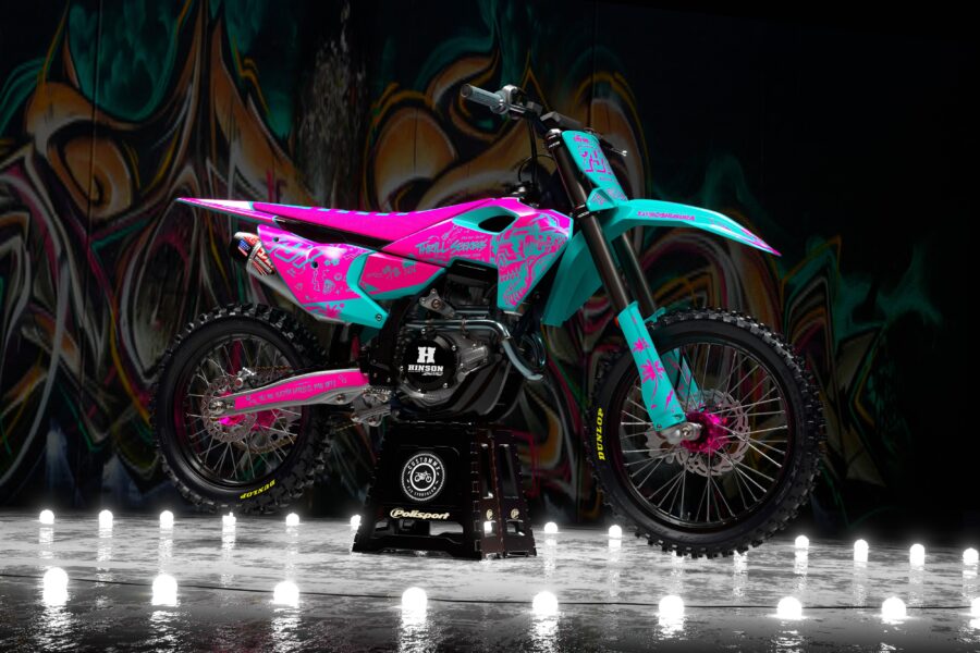 Alternative view of Austin (Haze) Series - Husqvarna TE / FC / FE / WR / CR / TC Full Graphics Kit