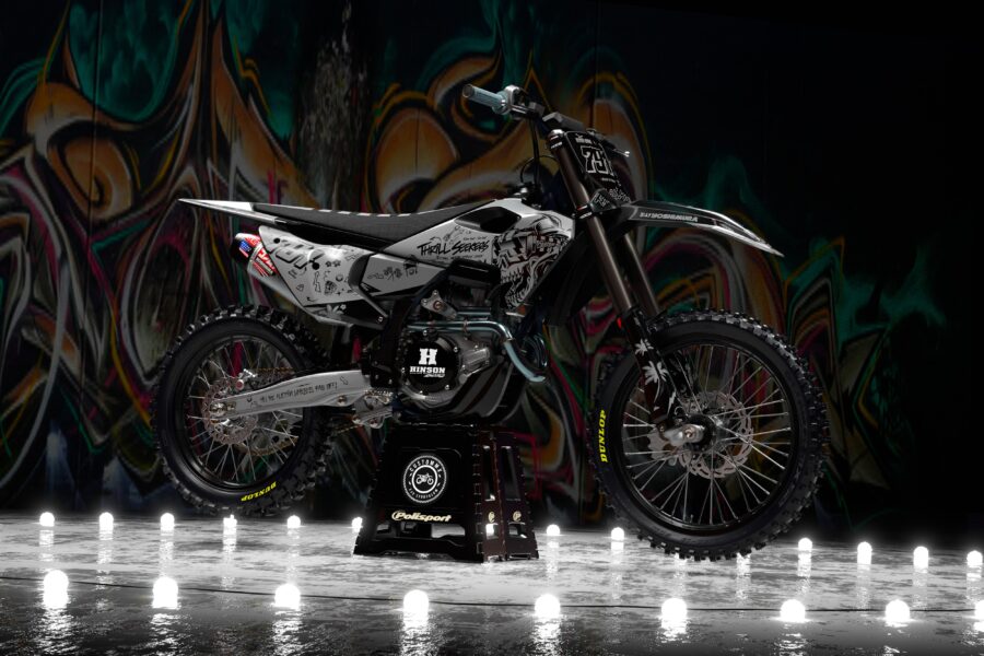 Alternative view of Austin (Mono) Series - Husqvarna TE / FC / FE / WR / CR / TC Full Graphics Kit