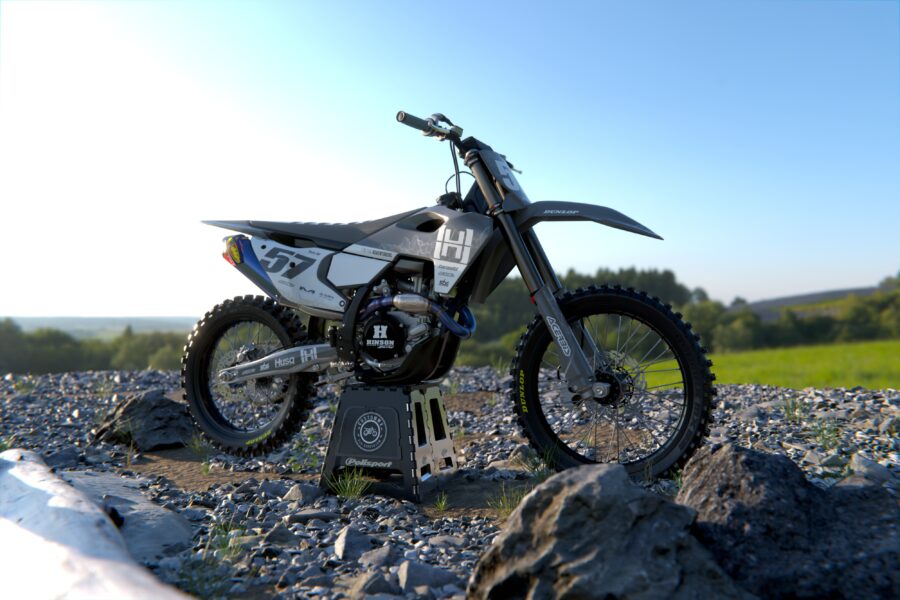 Alternative view of EnduroPro Series - Husqvarna TE / FC / FE / WR / CR / TC Full Graphics Kit