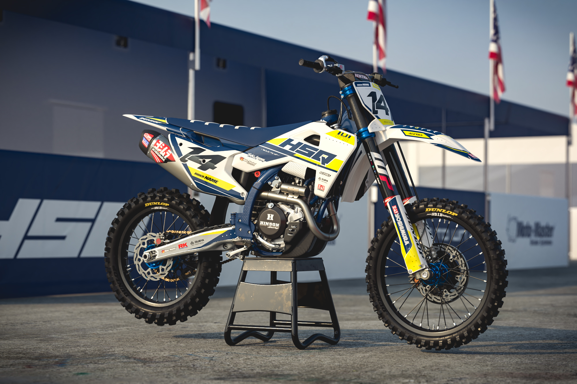 Stavenger Series - Husqvarna TE / FC / FE / WR / CR / TC Full Graphics Kit - Image 3