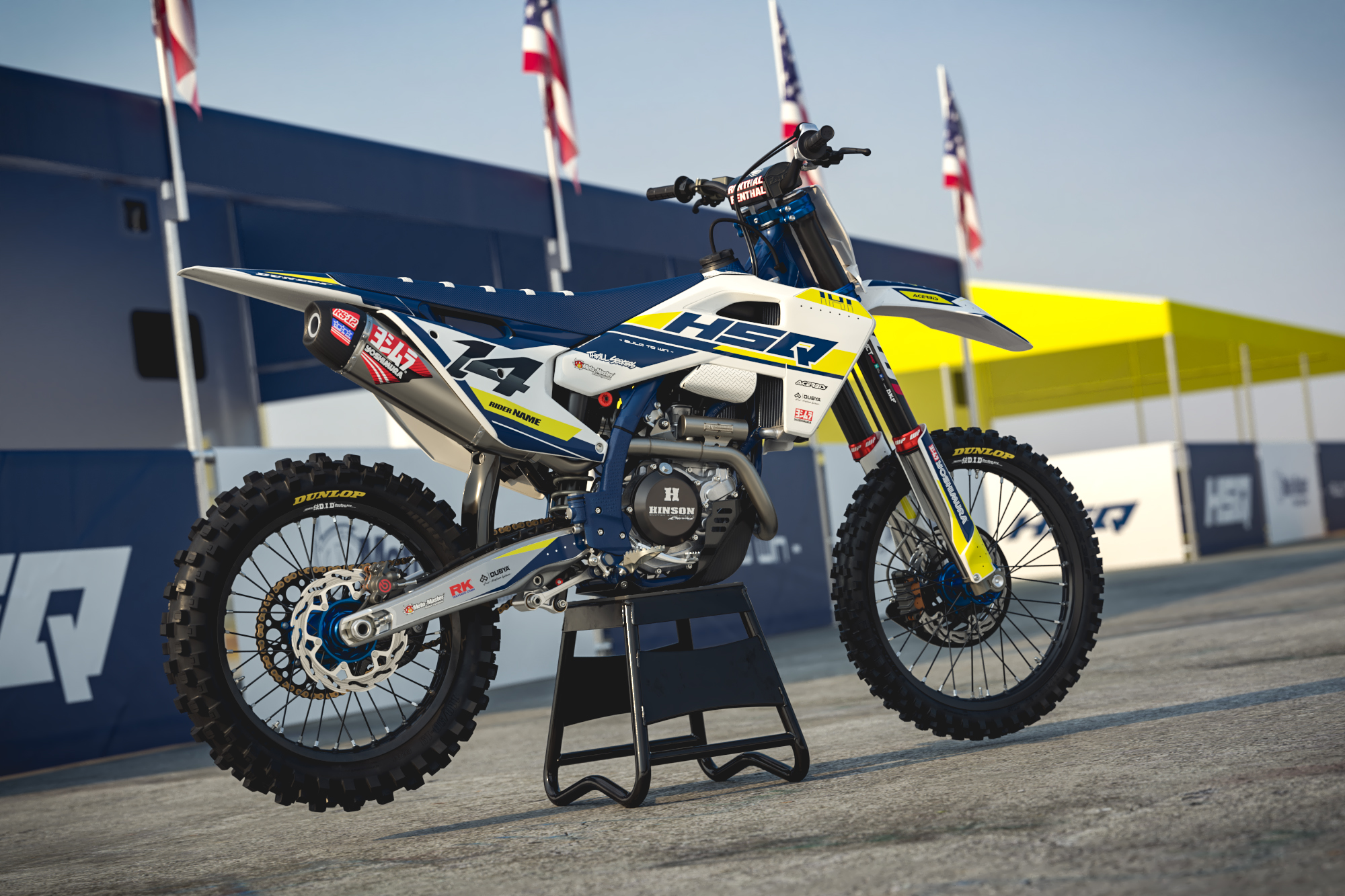 Stavenger Series - Husqvarna TE / FC / FE / WR / CR / TC Full Graphics Kit - Image 2