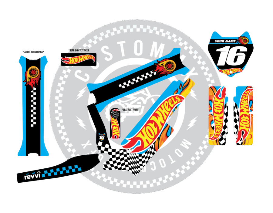 Hot Wheels Cyan Series - Revvi 18" / Revvi 20" models