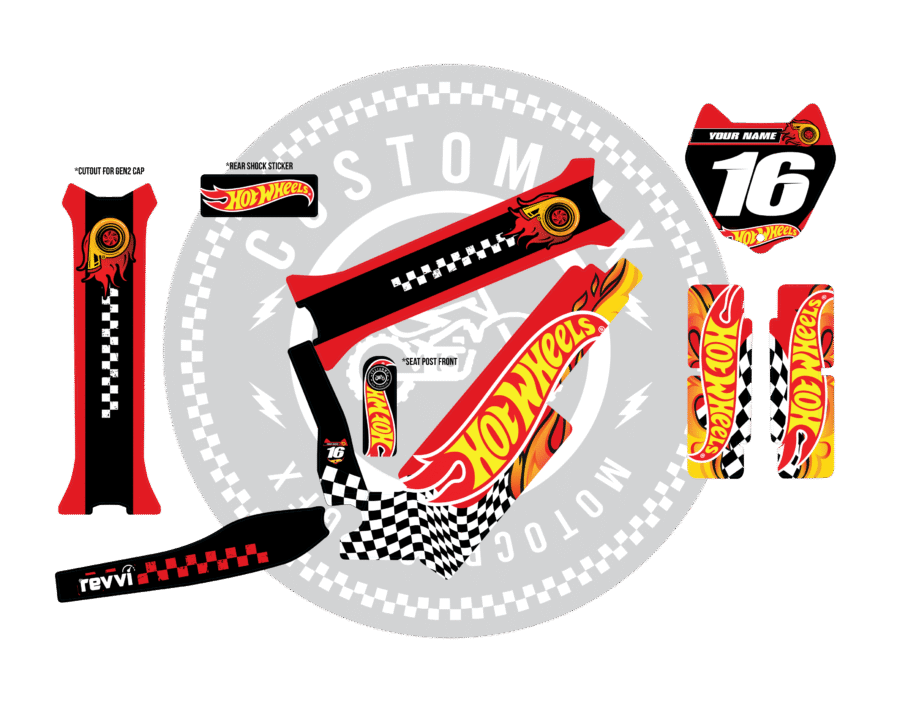 Hot Wheels Red Series - Revvi 18" / Revvi 20" models