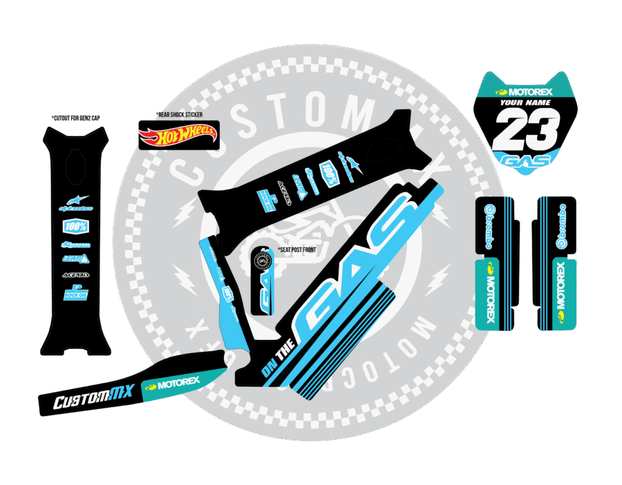 On The Gas Blue Series - Revvi 18" / Revvi 20" models