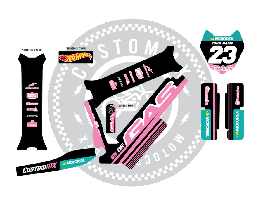 On The Gas Pink Series - Revvi 18" / Revvi 20" models