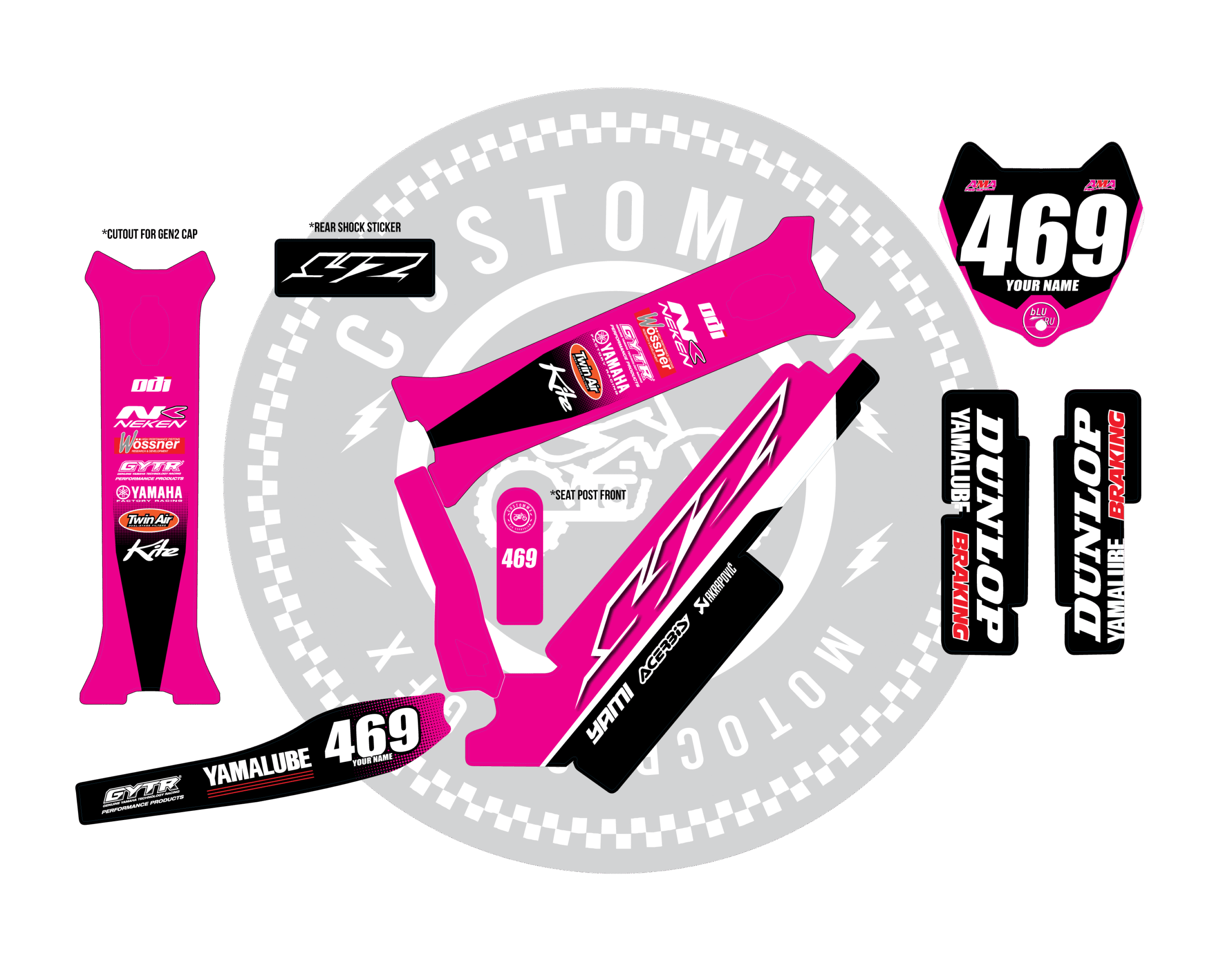 Yam Pink Series - Revvi 18" / Revvi 20" models