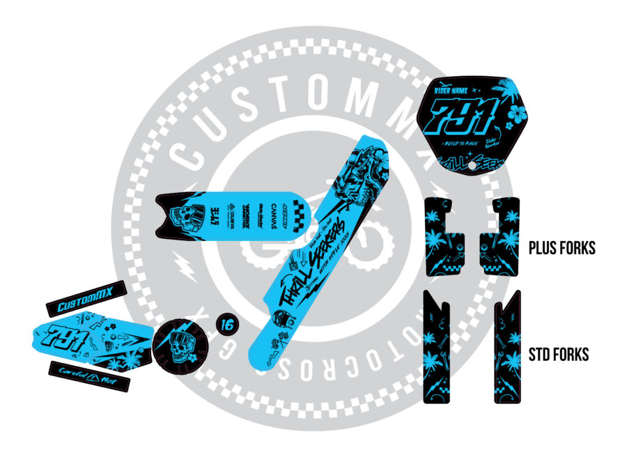 Austin Cyan Series - Revvi 12" / Revvi 16"  / Revvi 16" Plus models