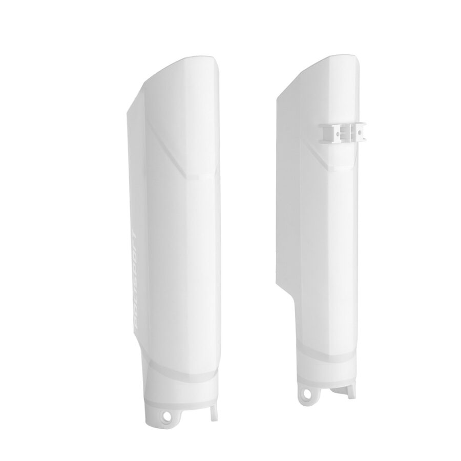 FULL WRAP FORK GUARD KTM/GAS SX/SX-F 08-14, EXC/EXC-F 08-15, EC250-350 06-17 WHITE