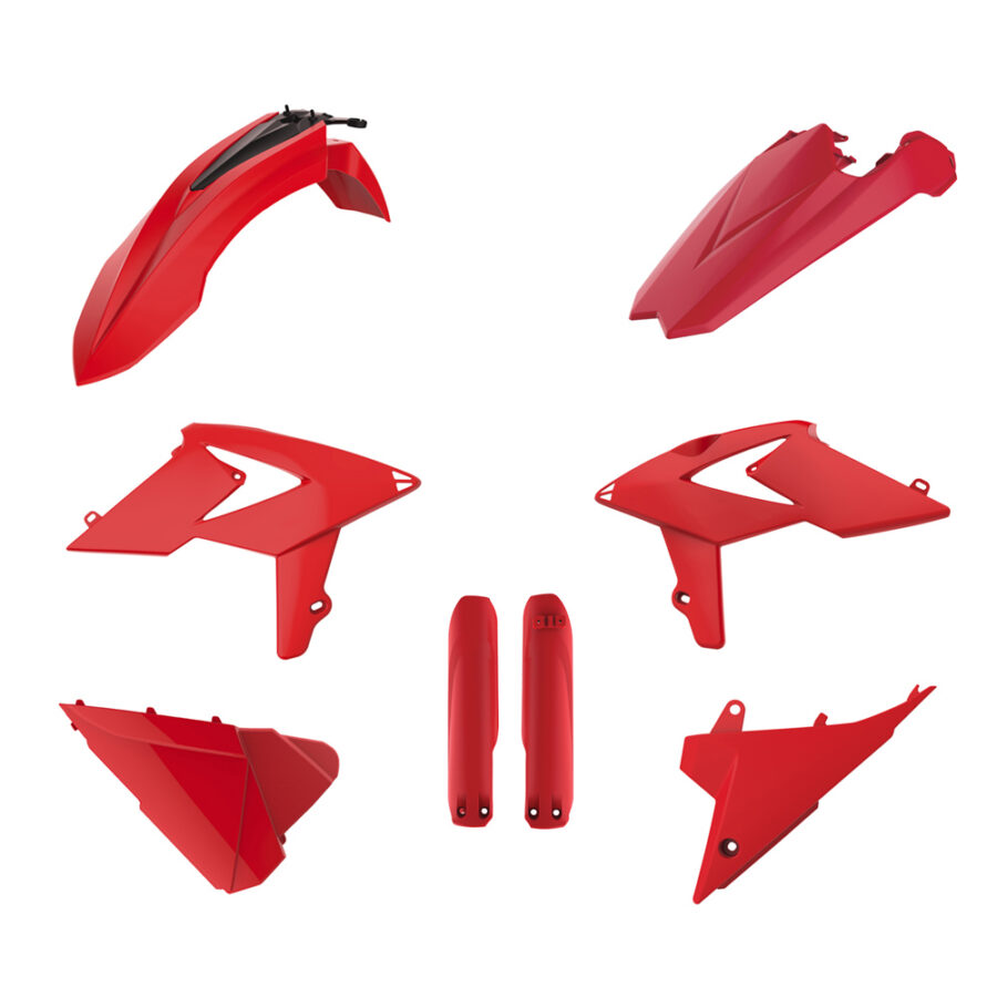 BOX KIT INC FORK GUARDS BETA 125-480RR 2T+4T 2019 RED