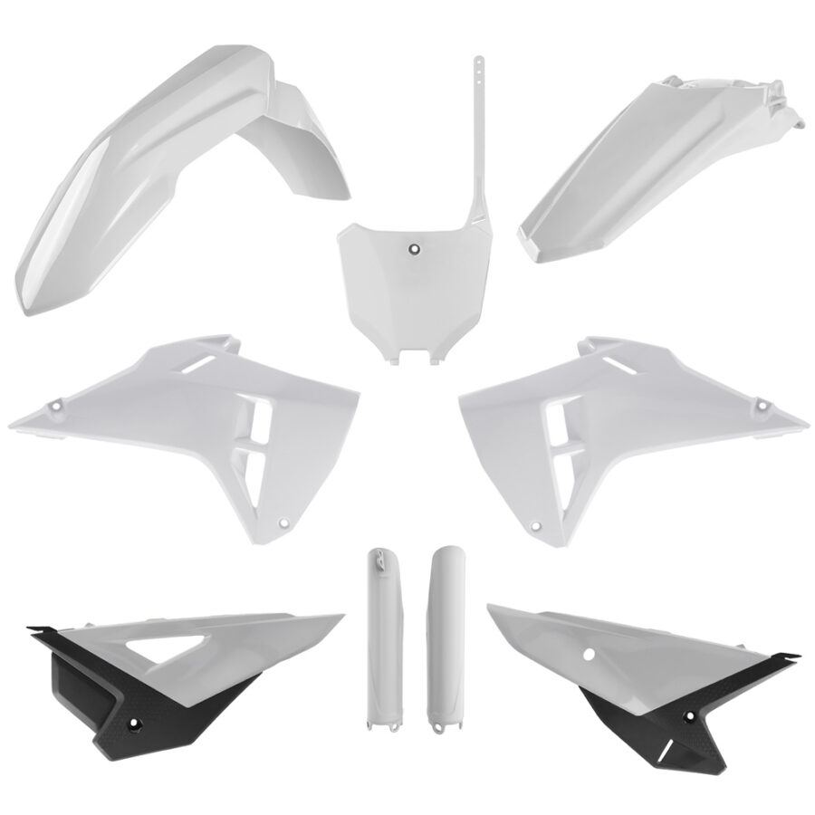 BOX KIT HONDA RESTYLE CRF250R 22-24, CRF450R 21-24 (RESTYLE TO CRF 2025) WHITE