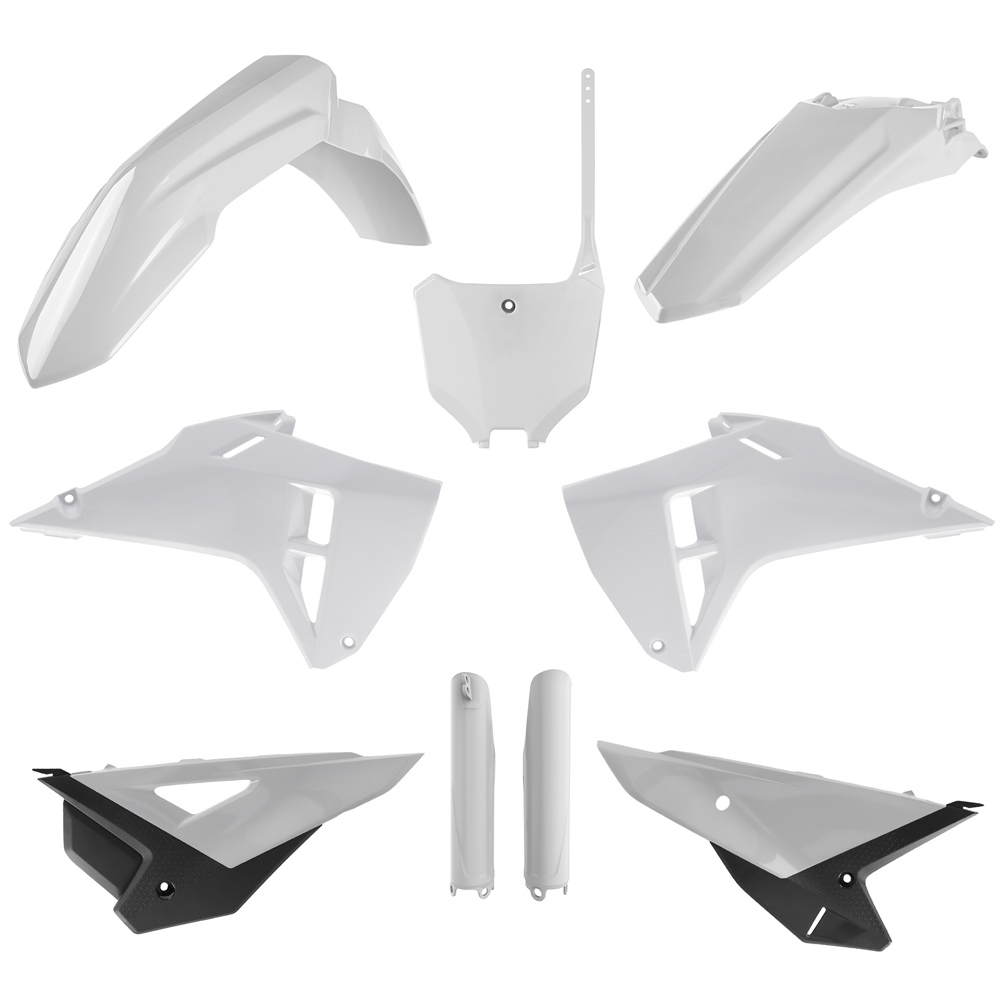 BOX KIT HONDA RESTYLE CRF250R 22-24, CRF450R 21-24 (RESTYLE TO CRF 2025) WHITE