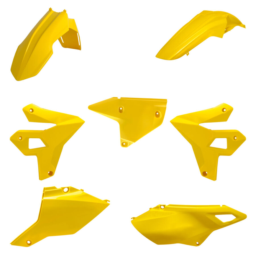 BOX KIT SUZUKI DR-Z400 00-25 RESTYLING KIT YELLOW