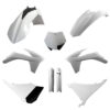 BOX KIT INC FORK GUARDS ENDURO STANDARD KTM EXC/EXC-F 12-13, SX 2011 WHITE