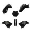 BOX KIT INC FORK GUARDS KTM SX/SX-F 2007 BLACK