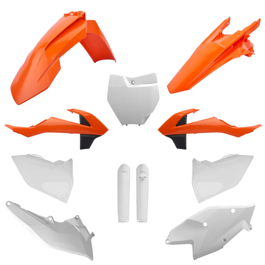 BOX KIT INC FORK GUARDS KTM SX/SX-F/XC/XC-F 16-18, SX250 17-18 (OEM 2018)