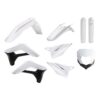 BOX KIT INC FORK GUARDS SHERCO SE-R/SE-F 17-23 WHITE/BLACK