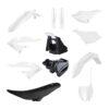 BOX KIT YAMAHA YZ125/250 02-21, RESTYLE KIT 3 INC TANK & SEAT (22-25) WHITE