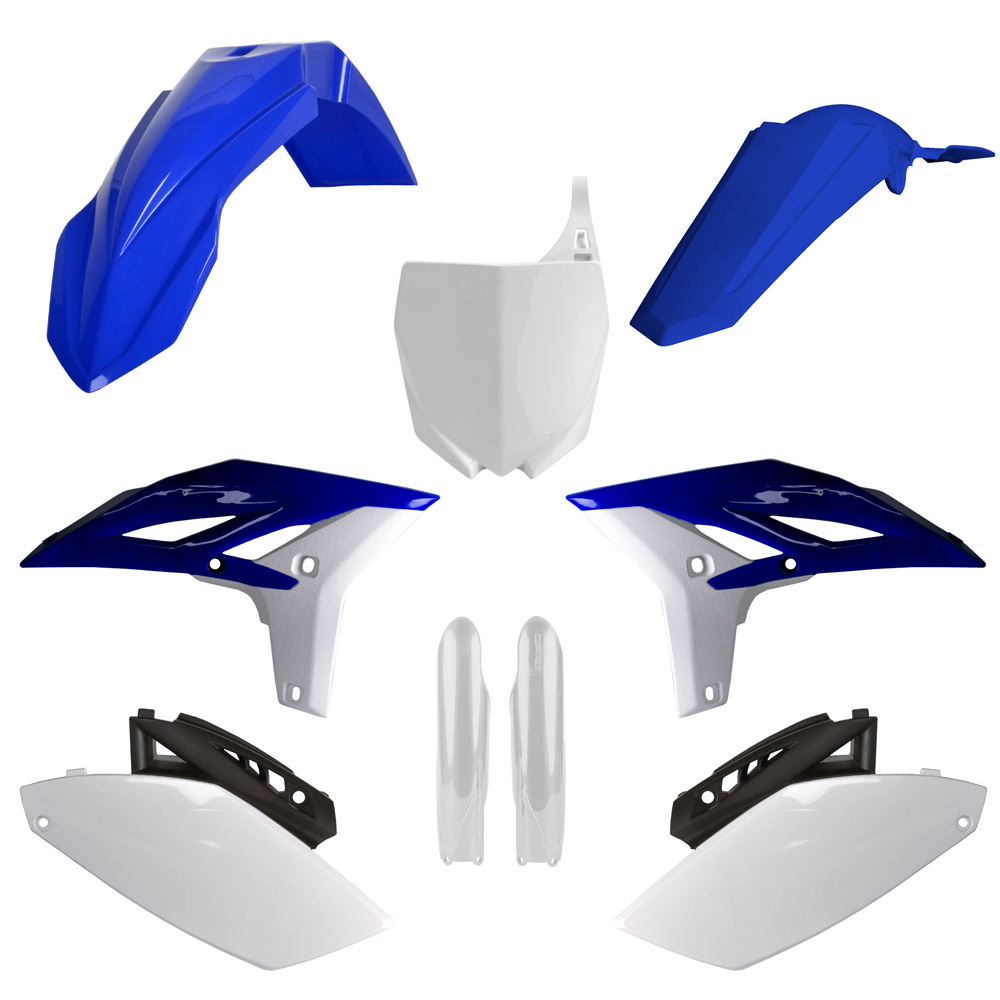 BOX KIT INC FORK GUARDS YAMAHA YZ450F 10-13 STANDARD OEM 11-12