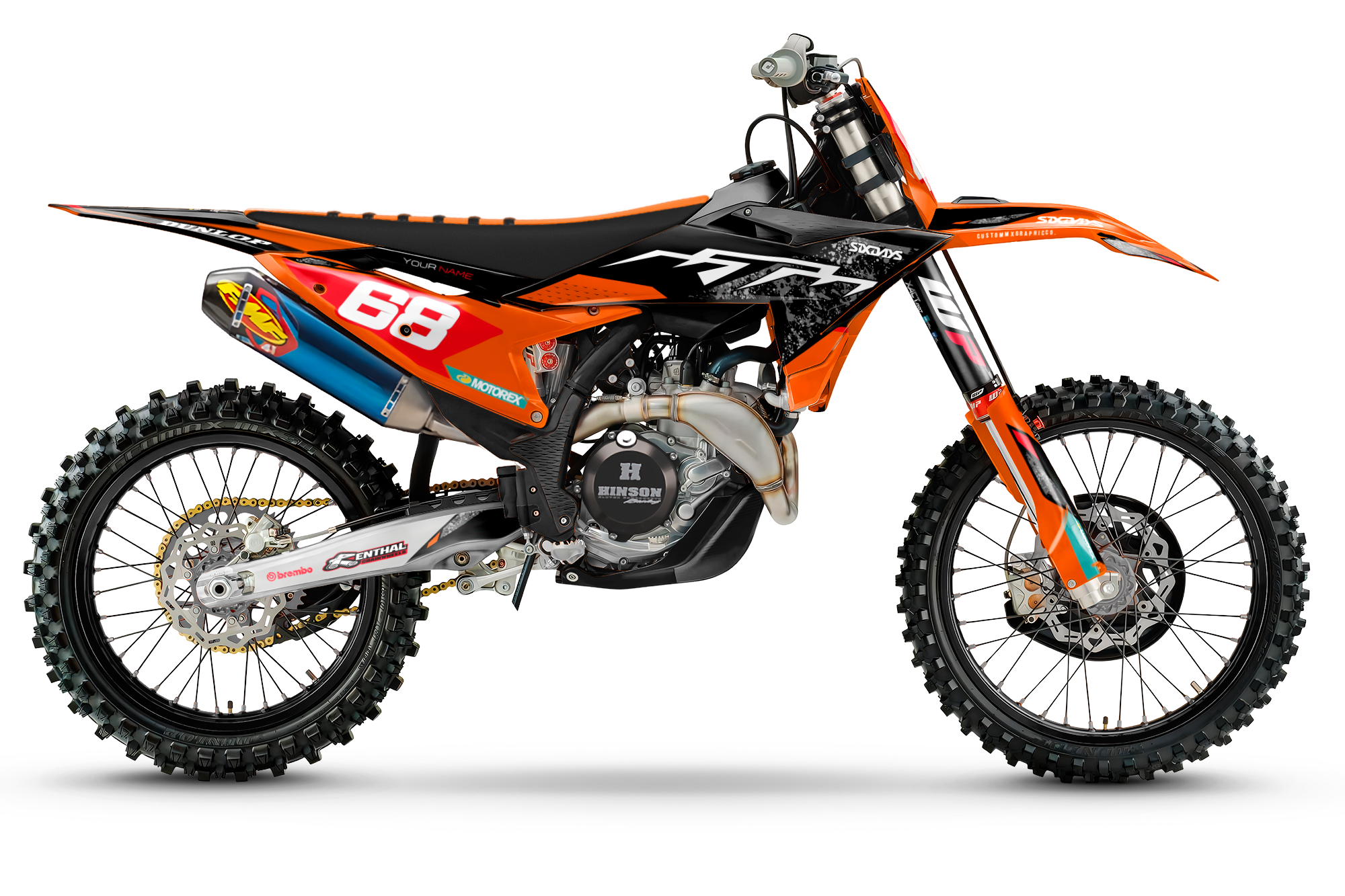 EnduroPro25 - KTM SX/SXF/EXC/EXC-F Graphics Kit