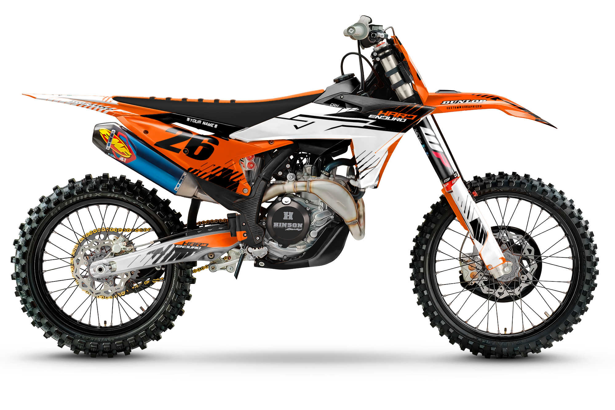 EnduroPro26 - KTM SX/SXF/EXC/EXC-F Graphics Kit