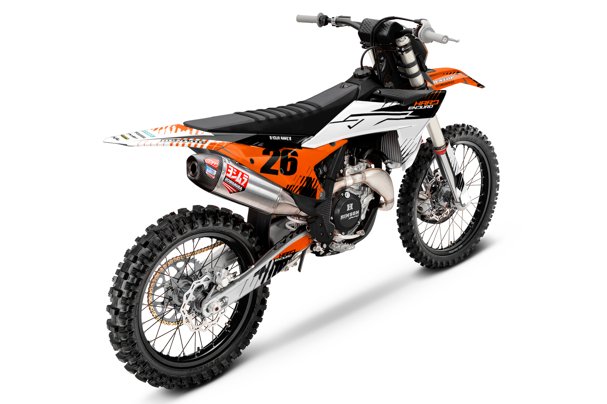 EnduroPro26 - KTM SX/SXF/EXC/EXC-F Graphics Kit - Image 3