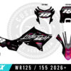 Aberdeen Series - 2026+ Yamaha WR125 / WR155 Graphics kit
