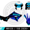Enrage Series - 2026+ Yamaha WR125 / WR155 Graphics kit