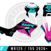 Enrage Haze Series - 2026+ Yamaha WR125 / WR155 Graphics kit