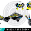 San Fran Series - 2026+ Yamaha WR125 / WR155 Graphics kit