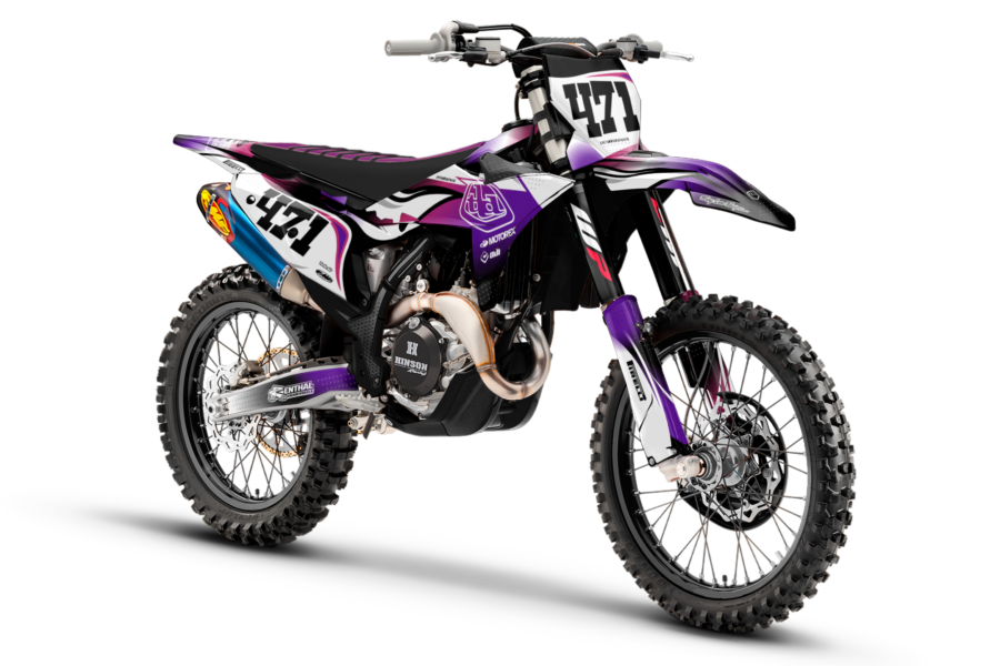 Flame SERIES - KTM SX/SXF/EXC/EXC-F Graphics Kit - Image 2