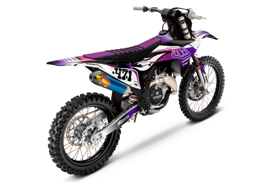 Flame SERIES - KTM SX/SXF/EXC/EXC-F Graphics Kit - Image 3