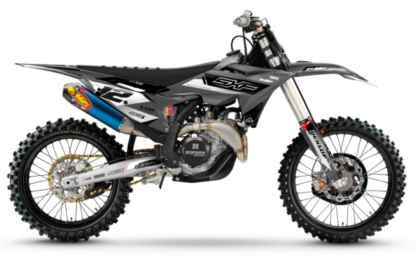 Tirana SERIES (Grey) - KTM SX/SXF/EXC/EXC-F Graphics Kit
