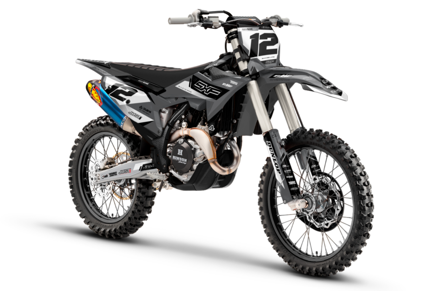 Tirana SERIES (Grey) - KTM SX/SXF/EXC/EXC-F Graphics Kit - Image 2