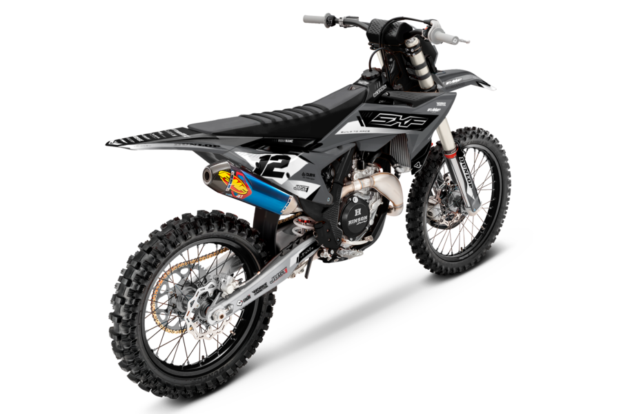 Tirana SERIES (Grey) - KTM SX/SXF/EXC/EXC-F Graphics Kit - Image 3
