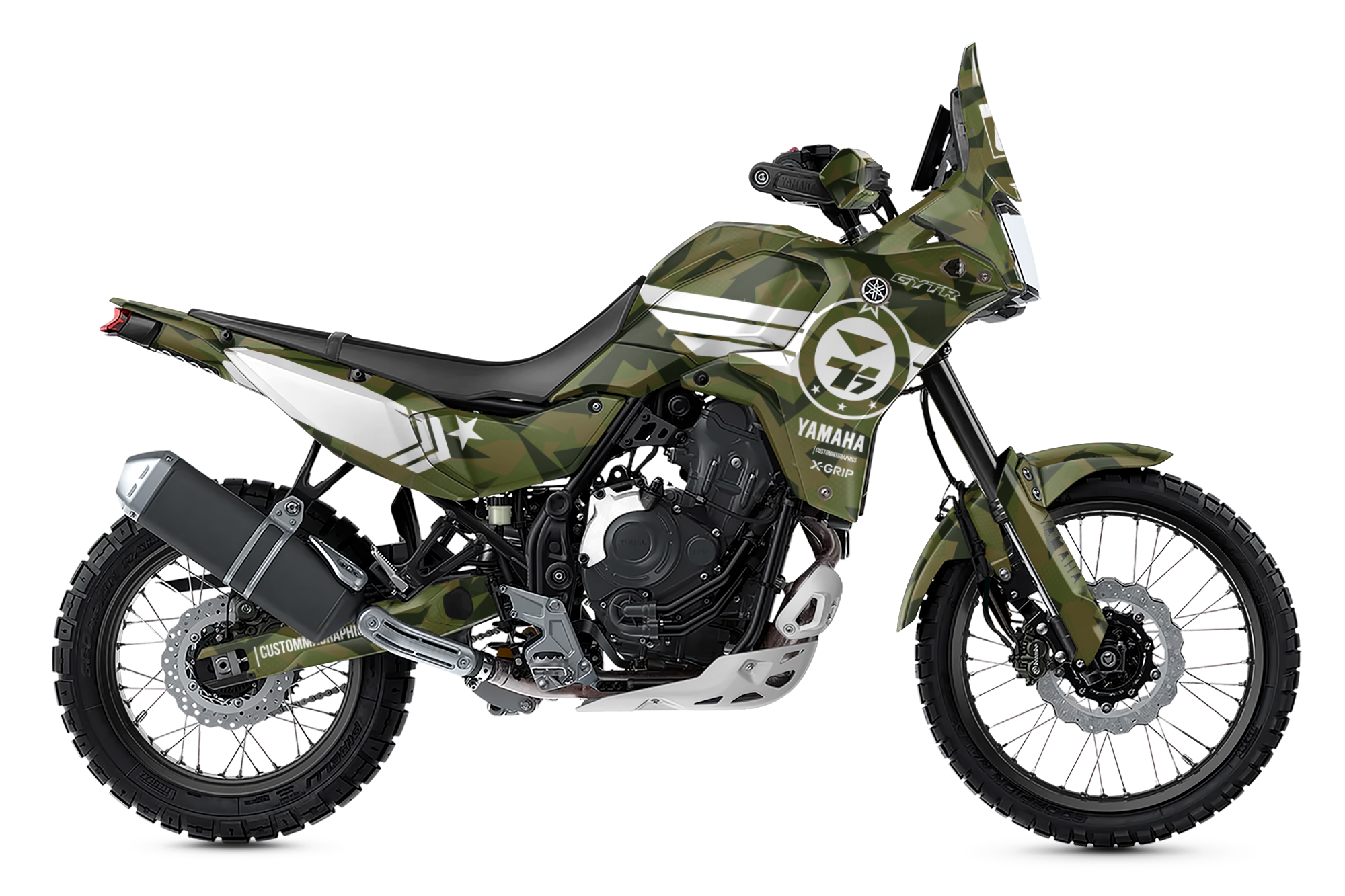 Barracks Forest - Yamaha Tenere T7 / T700 Graphic kit (All years)