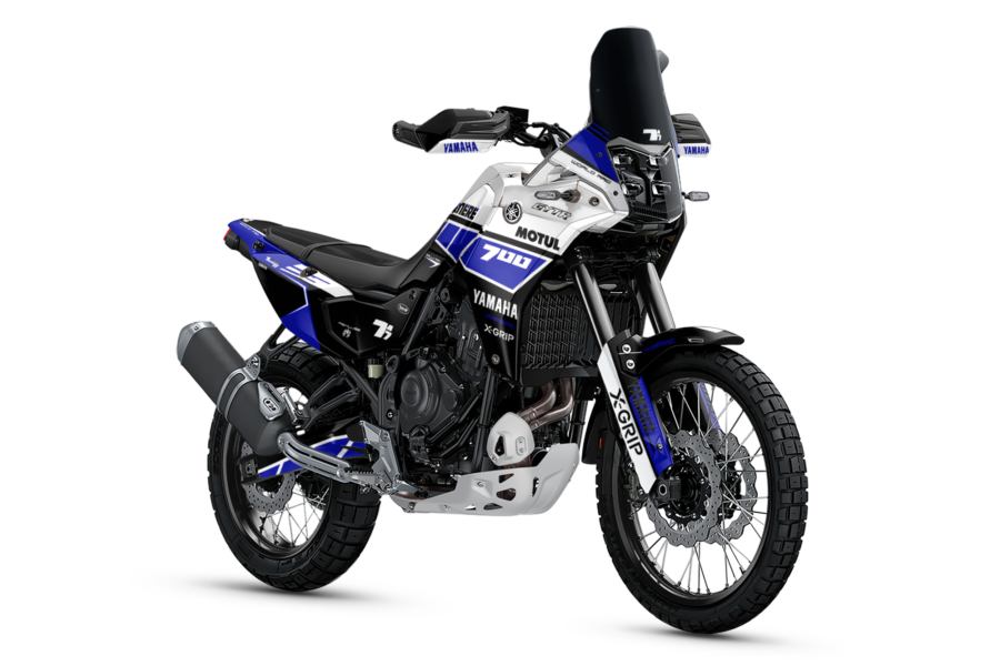 Alternative view of Clubman Black - Yamaha Tenere T7 / T700 Graphic kit (All years)