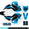 Casablanca (Blue) - Funbikes MXR 1000/1300/1500/1600 Graphics Kit