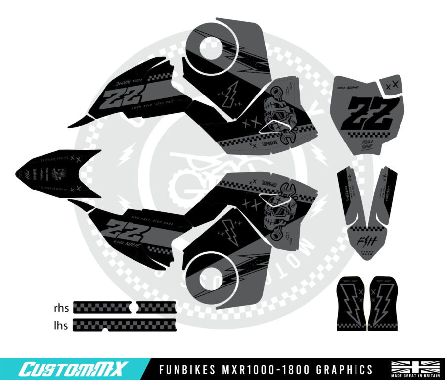 Casablanca (Nardo) - Funbikes MXR 1000/1300/1500/1600 Graphics Kit