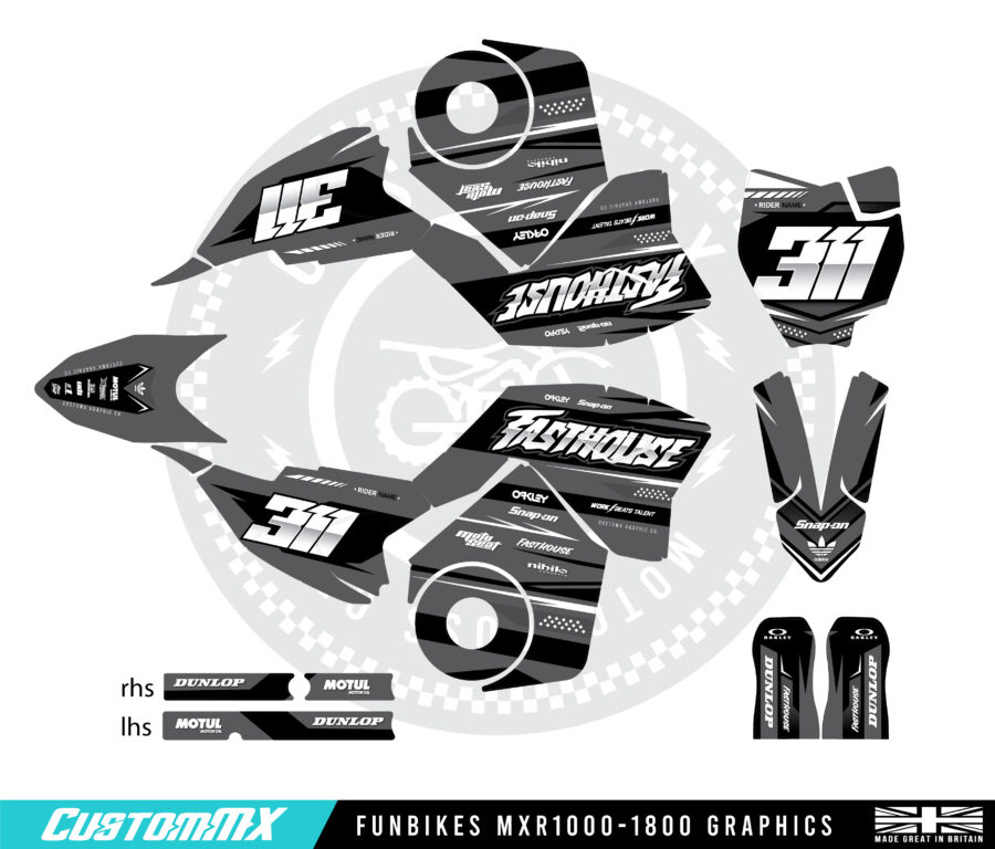 Havana (Nardo) - Funbikes MXR 1000/1300/1500/1600 Graphics Kit